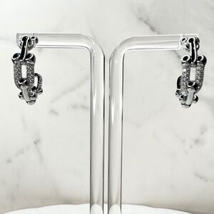 Bomb Party April Birthday Soulful Diva Hoop Earrings ER80341 NWT